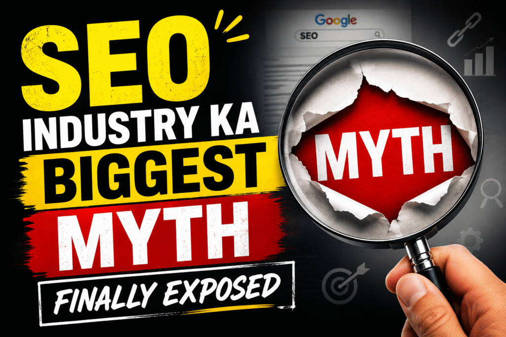 SEO Industry Ka Biggest Myth Finally Exposed